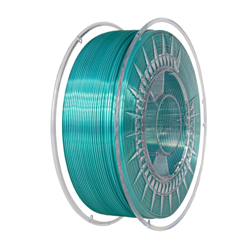 SILK DUAL 1.75 Холодний Зелений / Білий Пластик для 3D-принтерів 1 кг