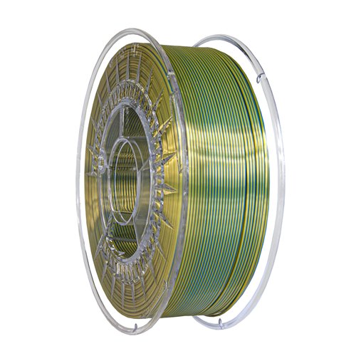 SILK DUAL 1.75 Золотий / Синій Пластик для 3D-принтерів 1 кг