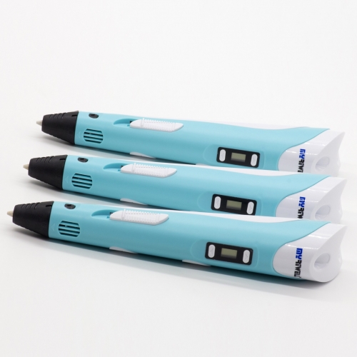 3D Ручка Myriwell RP-100B С LED Экраном Голубая (Blue)