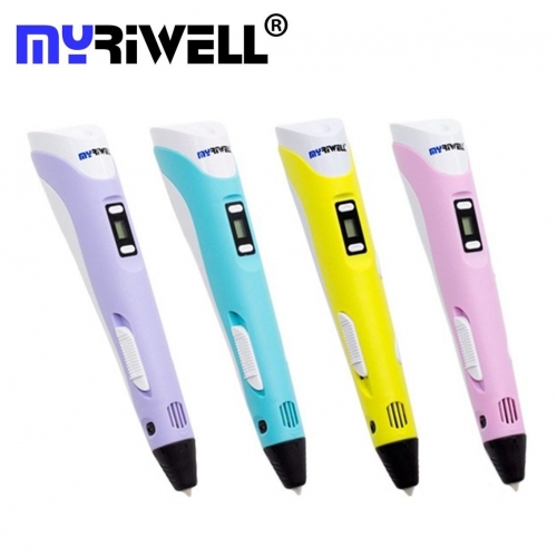 3D Ручка Myriwell RP-100B С LED Экраном Желтая (Yellow)