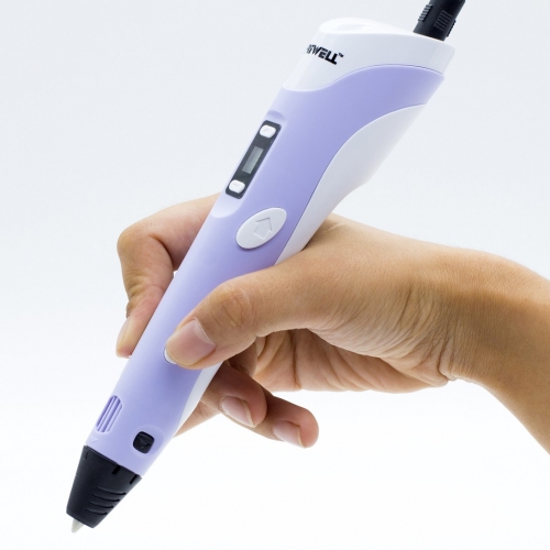 3D Ручка Myriwell RP-100B С LED Экраном Фиолетовая (Purple)