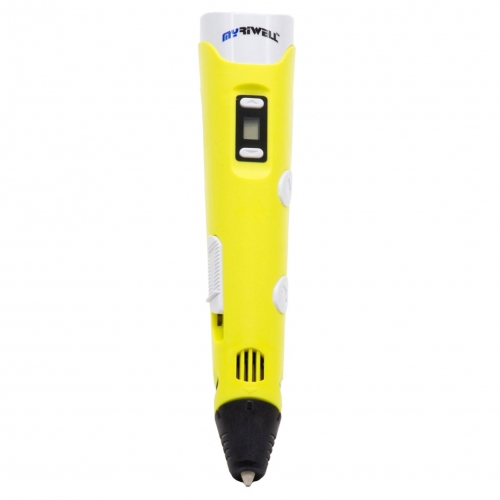 3D Ручка Myriwell RP-100B С LED Экраном Желтая (Yellow)