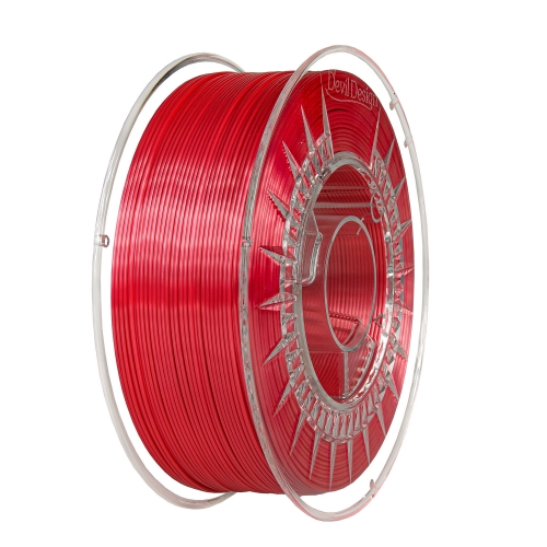 PLA SILK 1.75 красный Пластик для 3D-принтеров 1 кг