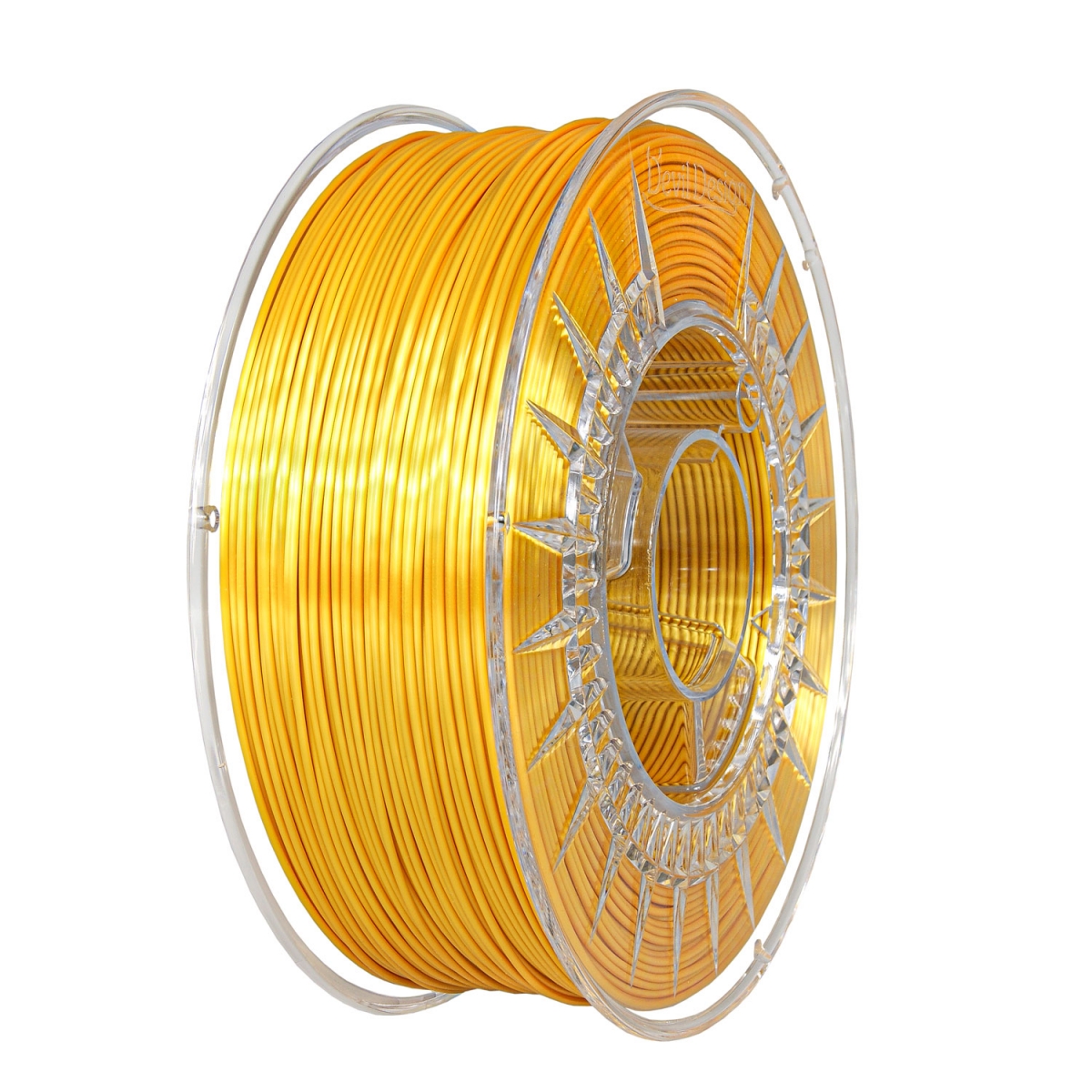 PLA SILK 1.75 светло-золотой Пластик для 3D-принтеров 1 кг