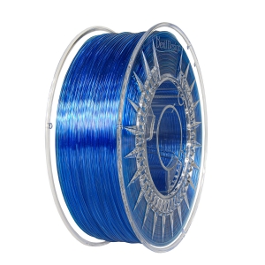 PETG 1.75 синий прозрачный Пластик для 3D-принтеров 1 кг
