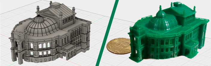 3D печать архитектурного макета