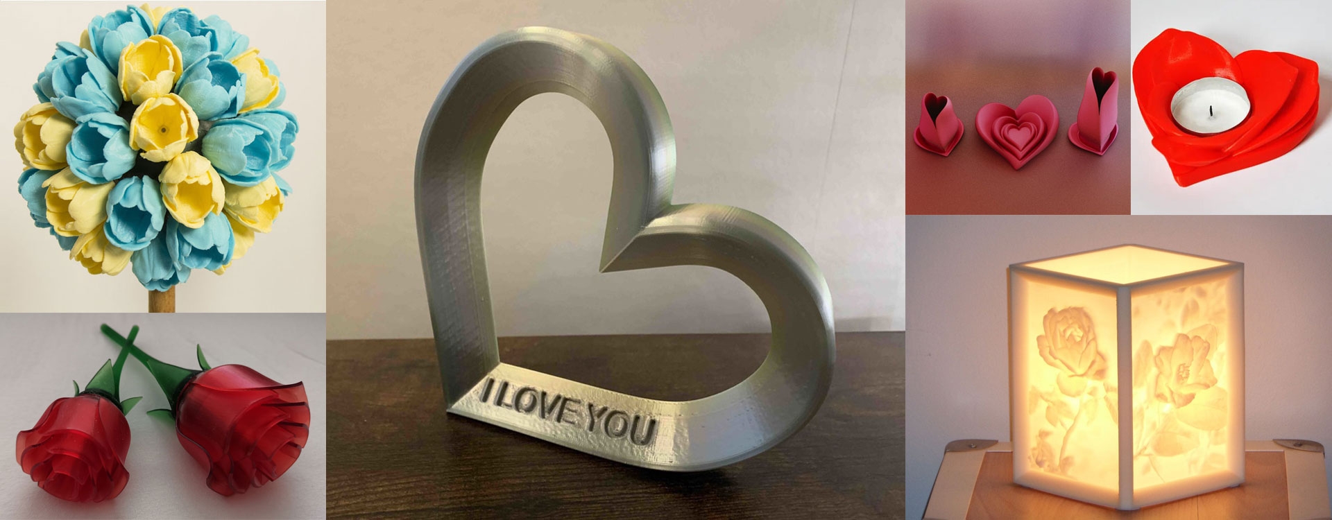 9 романтичних подарунків на 3D-принтері на день Святого Валентина.
